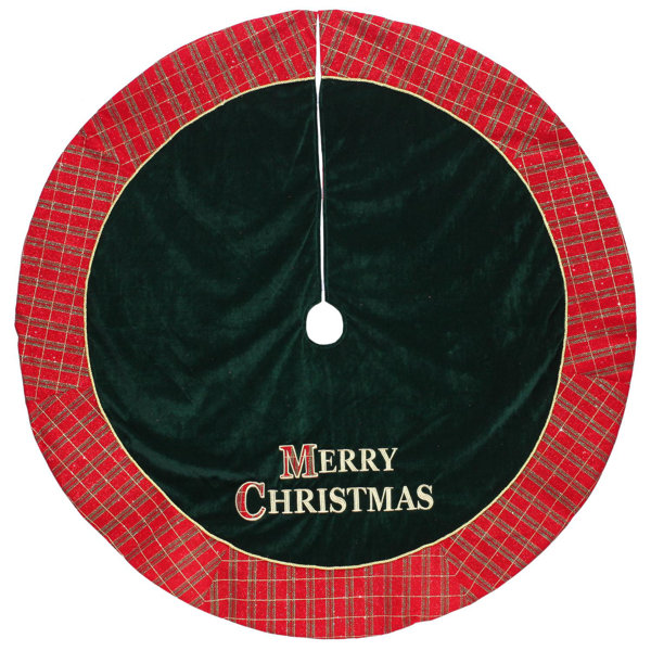 The Holiday Aisle® Merry Christmas Tree Skirt & Reviews Wayfair